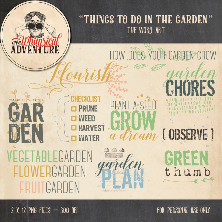 Things to do in the garden | Anja De Dobbelaere